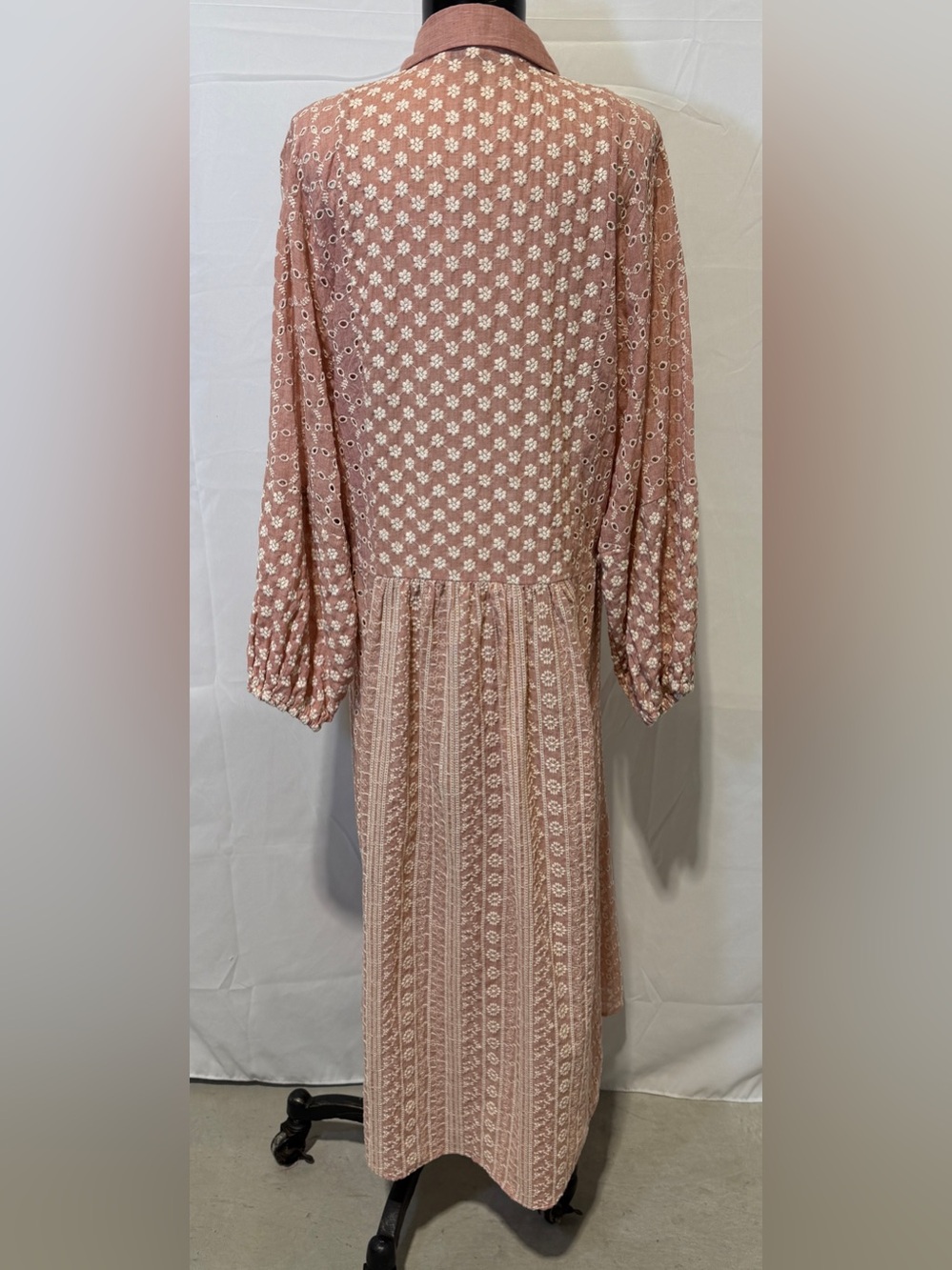 ZARA Malina Embroidered Midi Dress, Medium, Gorgeous! - Picture 8 of 10